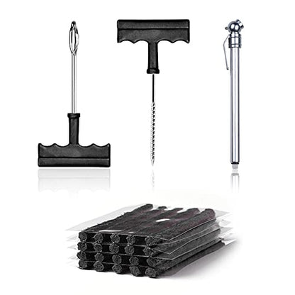 OFBAND Kit de aparejos de reparación de neumáticos con tapon
