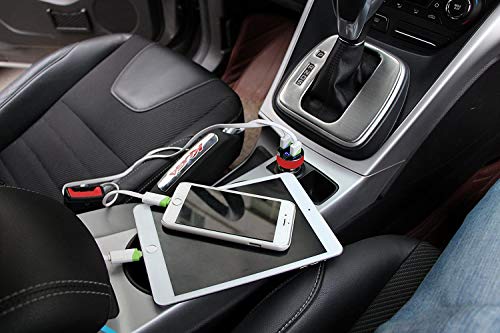 Cargador USB, 12v/24v, monitor de voltaje LED para iPhone 6s
