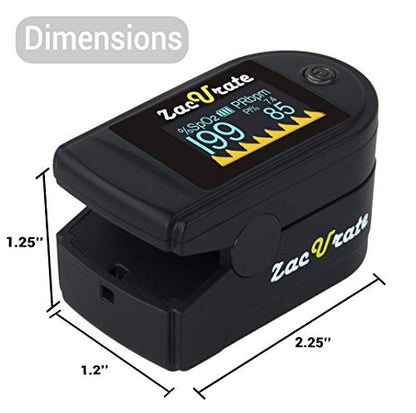 Zacurate Pro Series CMS 500DL - Oxímetro de pulso para medir