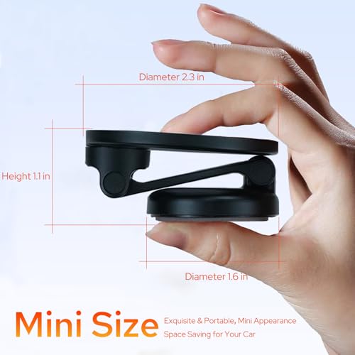 Soporte magnético plegable para el tablero del automóvil, ro