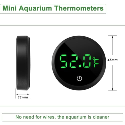 Aquarium Thermometer Digital Fish Tank Thermometer Led Displ