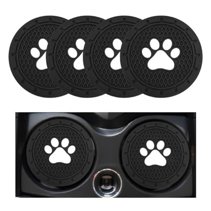 4 posavasos para automóvil, 2.75 pulgadas, tapete de bebida