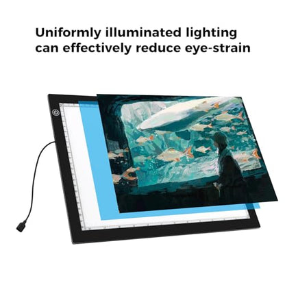 YINGWOND B4 - Caja de luz de seguimiento de artistas con sop