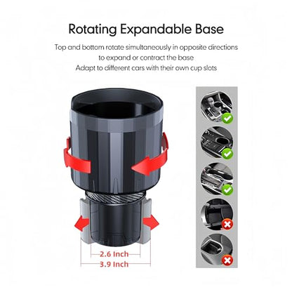 expansor de portavasos automático, soporte de taza de extens