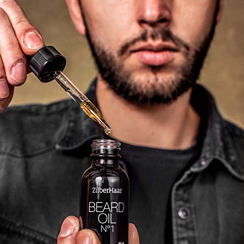 ZilberHaar Aceite para barba №1 – Aceite de argán y jojoba m