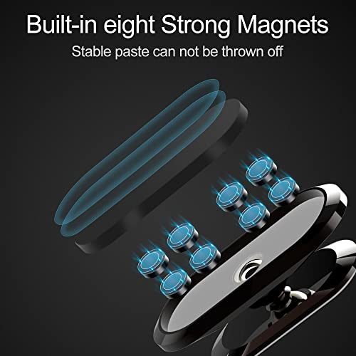 [Paquete de 3] Soporte magnético para teléfono celular, 8 im