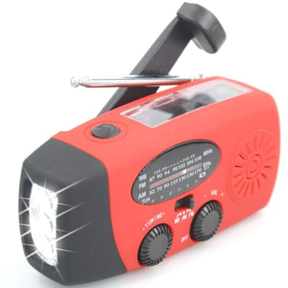 【Aivica-088】 Radio meteorológica NOAA de 7400 mWh Radio de e