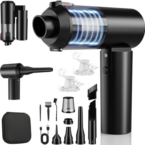 AirifyPro - Mini aspiradora plegable de 90°, aspiradora de m