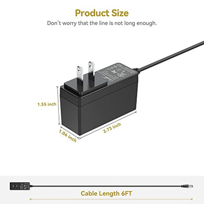 Adaptador de CA de 6 pies para CEN TECH 5 en 1 Paquete de en