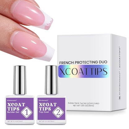 btartboxnails - Set de gel constructor y capa superior Frenc