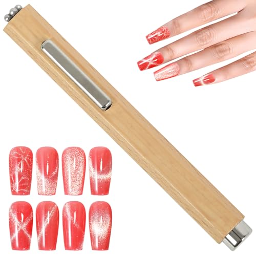 Imán de uñas 3 en 1, imán multifuncional de esmalte de uñas