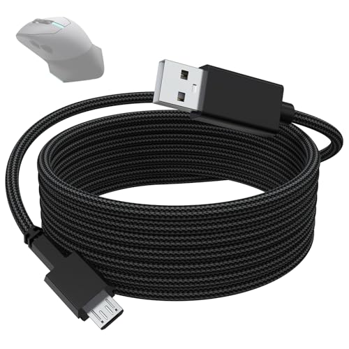 Zosvoses Cable de carga micro USB compatible con Alienware W