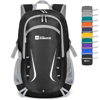 Zomake - Mochila de senderismo plegable resistente al agua,