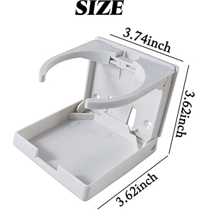 4 soportes ajustables plegables para bebidas de automóvil, s