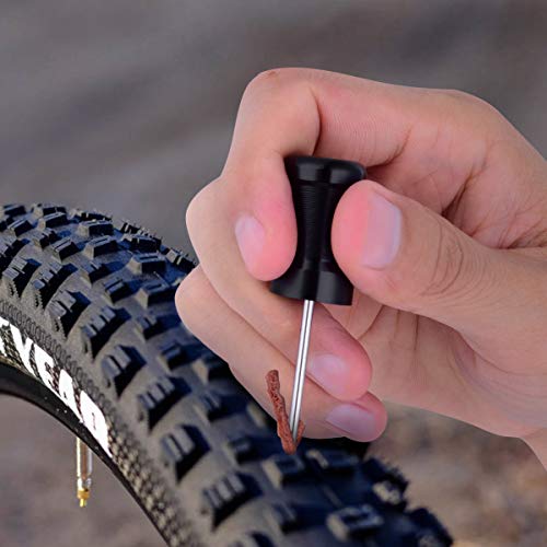 Kit de reparación de neumáticos de bicicleta sin cámara, par