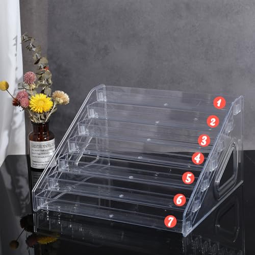 Organizador de esmalte de uñas, 84 botellas de 7 capas, orga