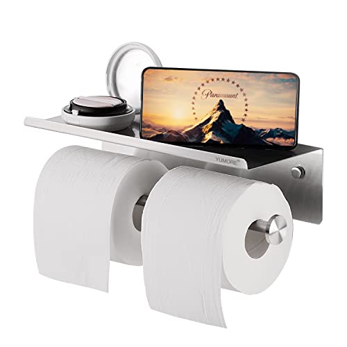 YUMORE Soporte de papel higiénico, soporte de papel higiénic