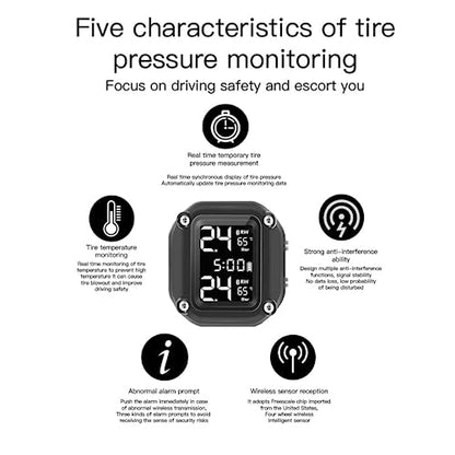 Sistema universal de monitoreo de presión de neumáticos TPMS