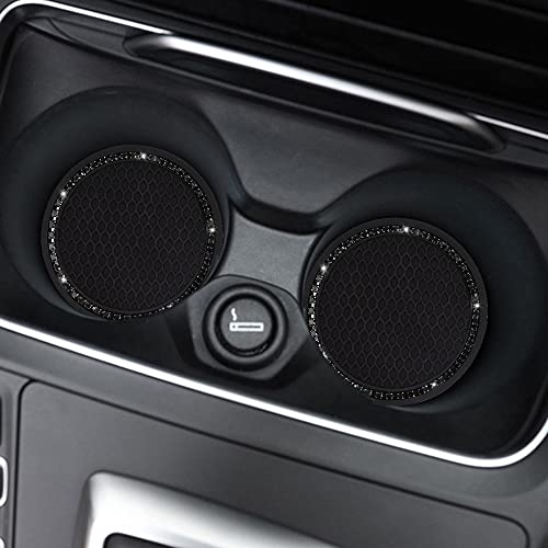 SUNCARACCL Portavasos para automóvil, paquete de 2 insertos