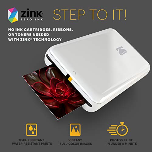 Zink Kodak Step Printer – Impresora inalámbrica de fotos de