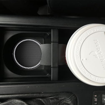 2 posavasos para automóvil, accesorios de automóvil para muj