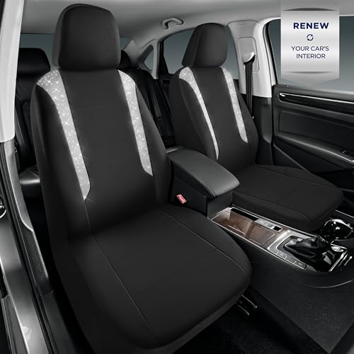PIC AUTO Funda de asiento de automóvil, purpurina brillante