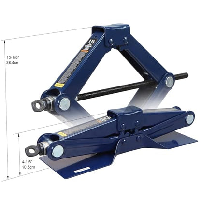 TCE AT10152U-1 Torin Steel Scissor Lift Jack Kit de coche, 1