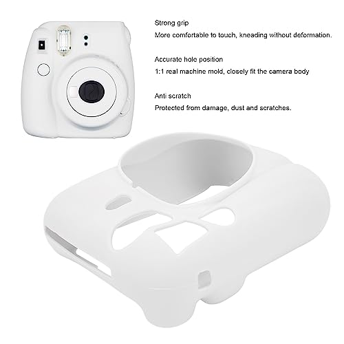 Yoidesu Funda de silicona para Fujifilm Mini 12, funda prote