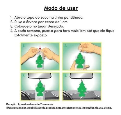 LITTLE TREES Ambientador de coche 10945 Ambientador-Vanilla
