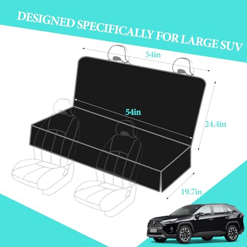 Fundas de asiento de automóvil para perro, funda de asiento