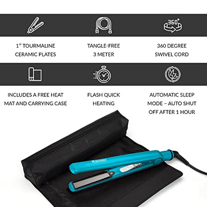 KARMIN G3 Salon Pro - Plancha de pelo profesional de turmali