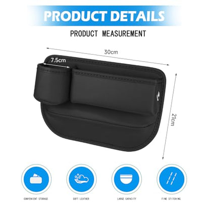 Organizador de espacio para asiento de automóvil con portava