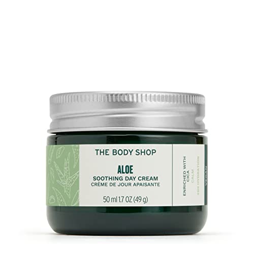 The Body Shop Crema de Día de Aloe Vera, Para Piel Sensible,