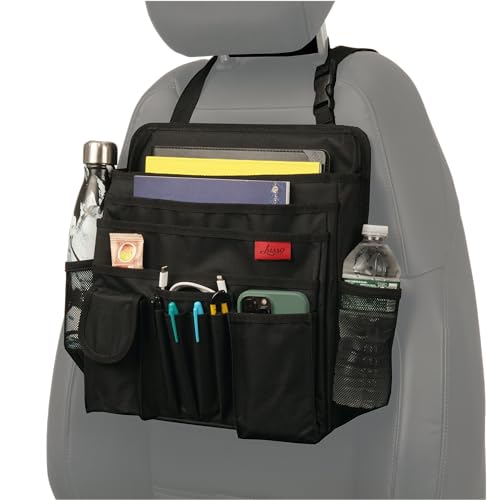 Lusso Gear - Organizador de asiento delantero de automóvil