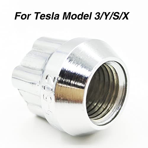 KIKIMO Cerraduras de rueda para Tesla para el modelo S/3/X/Y