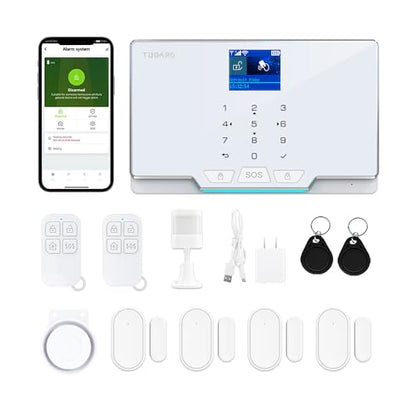 Sistema de alarma para el hogar, 12 piezas, sistema de segur