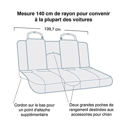 Kurgo Funda de asiento para perro | Fundas de asiento de ban
