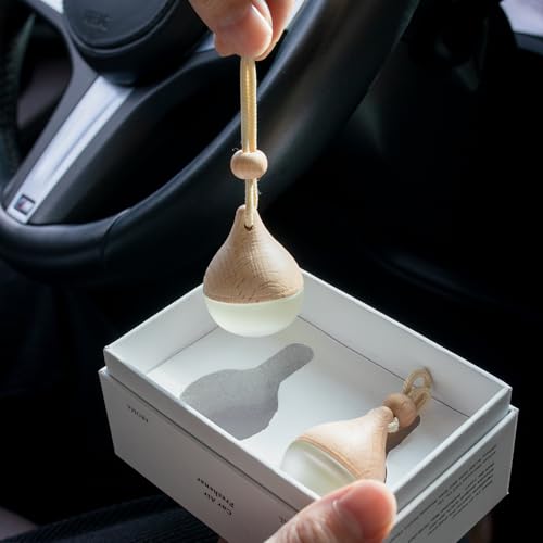 Ambientador colgante de coche para mujer, difusor de fraganc