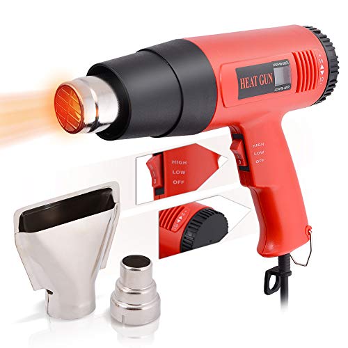 NEWISHTOOL Kit de envoltura de coche pistola de calor para a