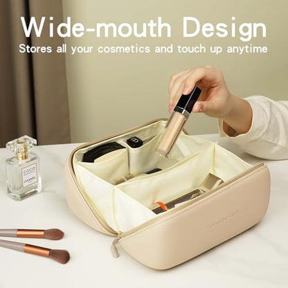 Bolsa de maquillaje de viaje, bolsa de cosméticos impermeabl