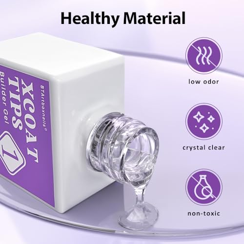 BTArtboxnails XCOATTIPS - Gel protector constructor para uña