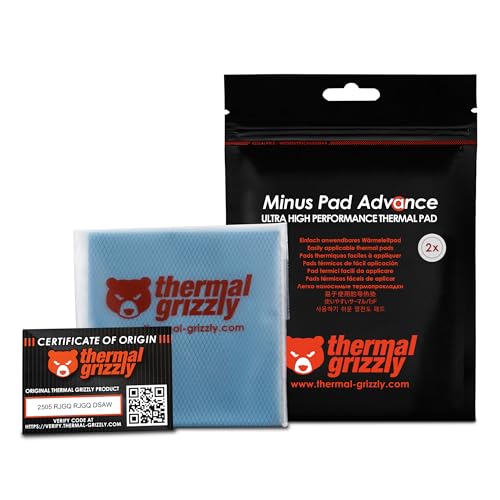 Thermal Grizzly Minus Pad Advance - Paquete de 2 almohadilla