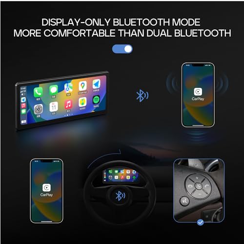 [Pantalla totalmente laminada 2025] CarpodGo T3 Pro portátil