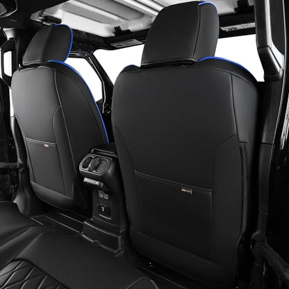 Coverado Fundas de asiento de 4 puertas para Jeep Wrangler,
