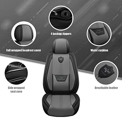 LINGVIDO - Fundas de piel para asiento de automóviles, trans