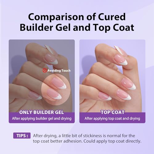 BTArtboxnails XCOATTIPS - Gel protector constructor para uña