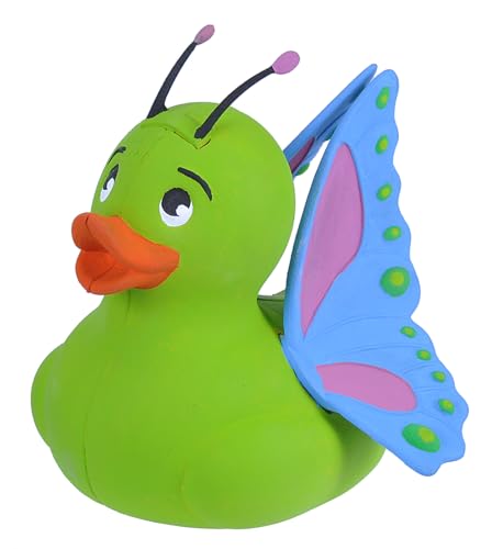 Wild Republic Pato de goma, mariposa, regalo para niños, gran regalo p