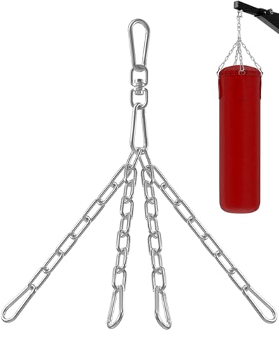 Yes4All Percha para saco de boxeo, cadena giratoria de acero