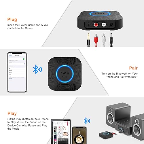 [Actualizado] Receptor Bluetooth 1Mii B06 Plus, adaptador de
