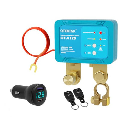 QTEATAK Interruptor de desconexión remota de batería con enc
